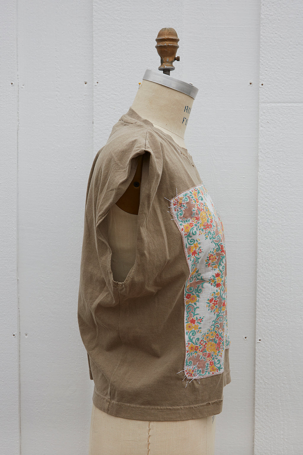 My Grandma's Hanky Tank in Tan