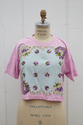 My Grandma's Hanky Tee in Pink