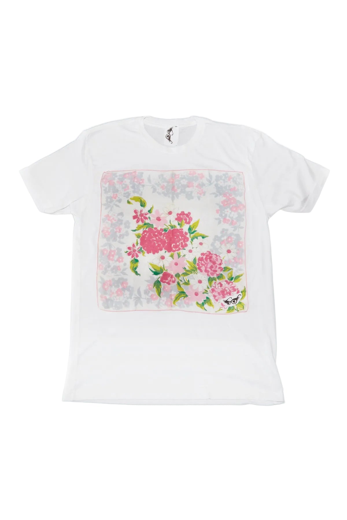 My Grandma's Pink Floral Hanky Tee