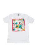 My Grandma's Bright Floral Hanky Tee