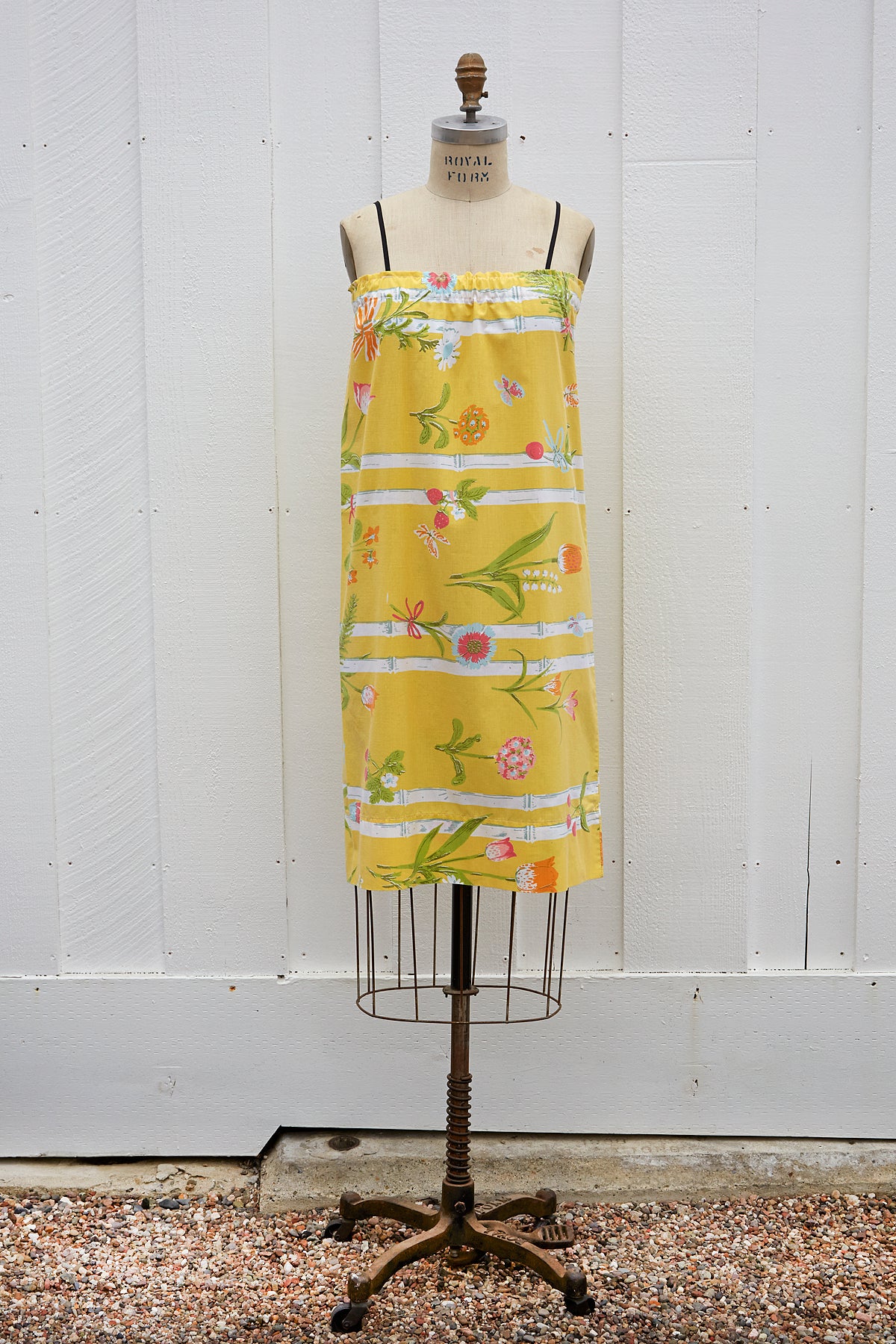 Pillow Case Dress Yellow
