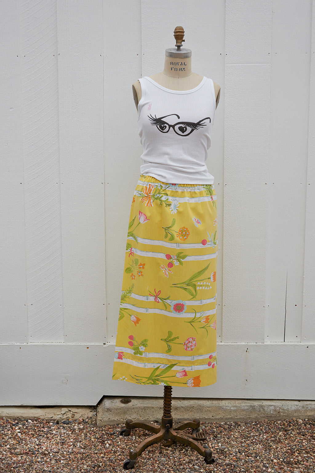 Pillow Case Dress Yellow