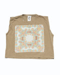 My Grandma's Hanky Tank in Tan