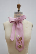 Pink Beauty Broach Tie